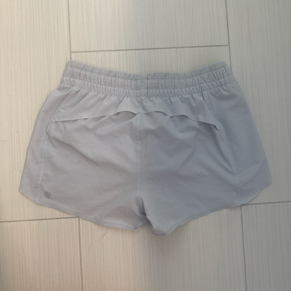 Athleta Gray Athletic Shorts Lightweight Performance